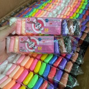 MAGIC CLAY  ISI 12 WARNA / SUPER LIGHT CLAY 7 GRAM