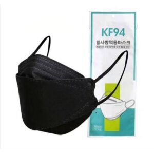 MASKER KF94 KOREA HITAM PER 10BOX