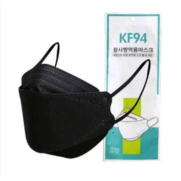 MASKER KF94 KOREA HITAM PER 10BOX