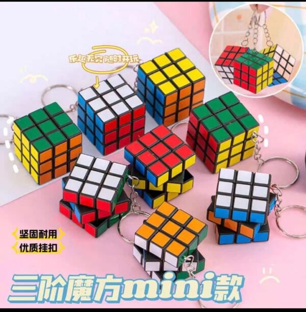 GANTUNGAN KUNCI RUBIK PER 10 PCS