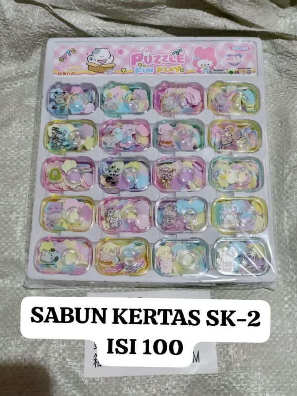 SABUN KERTAS ASK-2 PERCARD
