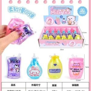 SQUEZEE TOY MILK TEA PERBOX
