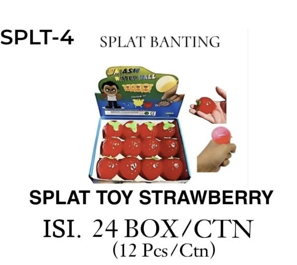 SPLAT TOYS STRAWBERY PERBOX