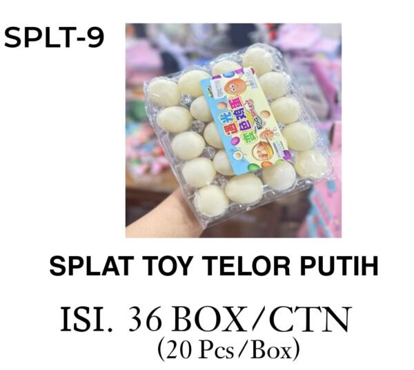 SPLAT TELUR PUTIH PERBOX