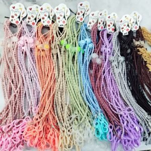STRAP MASKER PADI POLOS MIX PER LUSIN