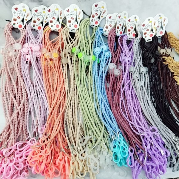 STRAP MASKER PADI POLOS MIX PER LUSIN