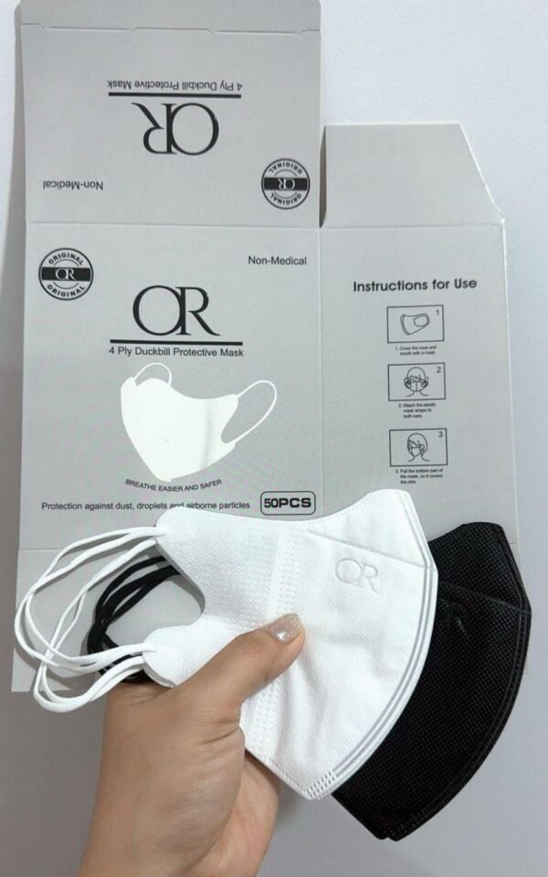 MASKER DUCKBILL 4PLY PER10BOX