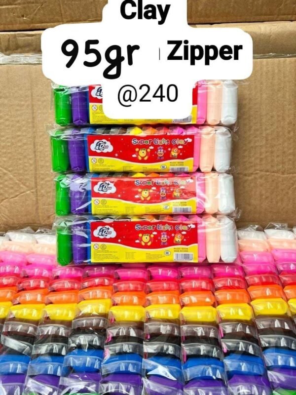 MAGIC CLAY 95 GR ZIPPER PER 12 PACK