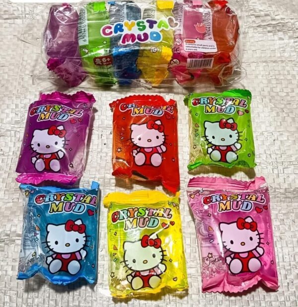 CRYSTAL MUD HELLO KITTY PER12PACK