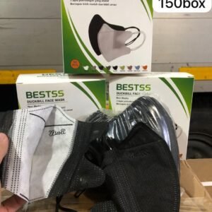 MASKER DUCKBILL HITAM BEST PER 12BOX