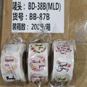 STIKER GULUNG "TERIMAKASIH" BD-38B (MLD) PER 10PCS