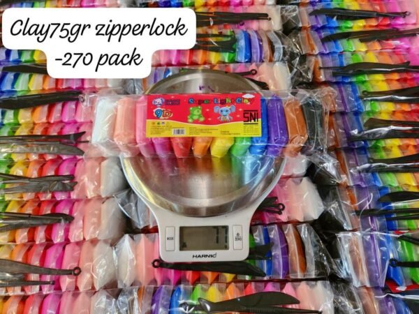 MAGIC CLAY 75GRM ZIPPERLOCK PER10PACK