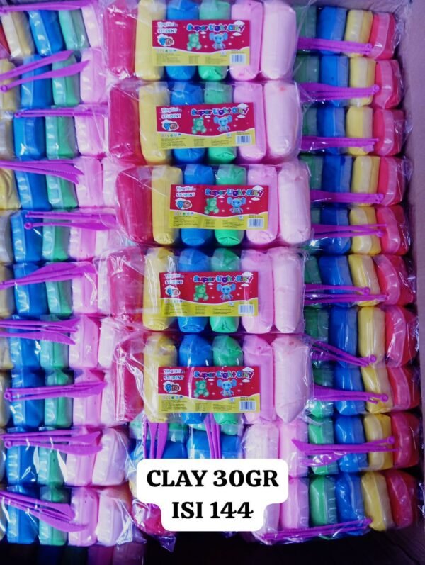 MAGIC CLAY 30GRM SUPERLIGHT PER12PACK