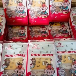 TISSUE BASAH MINI LABUBU PER10PCS