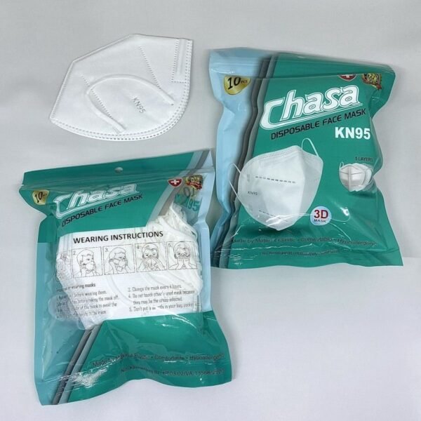 MASKER KN95 PUTIH PER 12PAX
