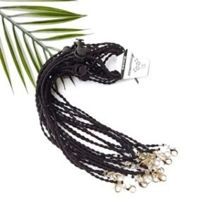 STRAP MASKER KOKOT PADI HITAM PERLUSIN