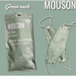 MASKER KF94 MOUSON MATCHA PER10PAX
