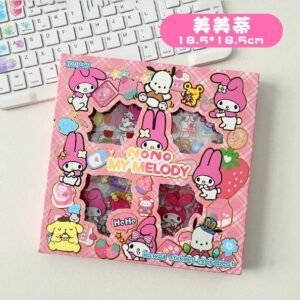 STIKER MELODY PINK PERLUSIN
