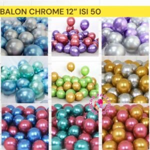 BALLONS CHROME PER 10PACK