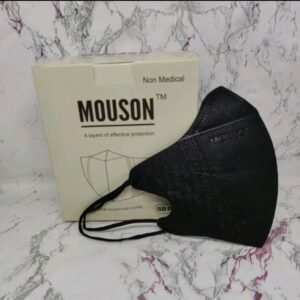 MASKER DUCKBILL MOUSOH HITAM PER 10BOX
