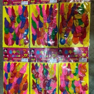 BALON MIX CARD PER 12CARD