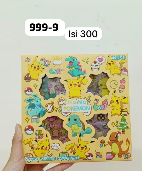 STIKER NONO POKEMON PER12BOX