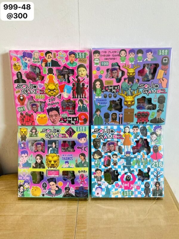 STIKER SQUID GAME PER LUSIN