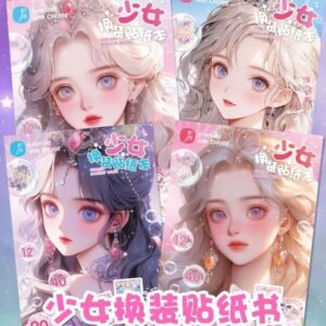 DIY CHANGE MAKE-UP JUMBO KETERAMPILAN DEKORASI BUKU STICKER BE-444