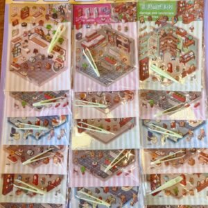 STICKER RUANGAN CAPY BARA  PERCARD
