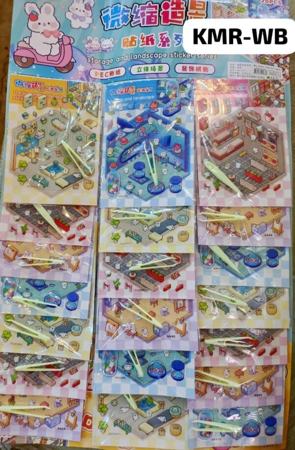 STICKER RUANGAN KELINCI PERCARD