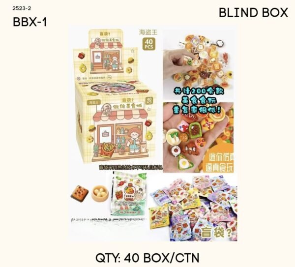 BLIND BOX FOODIE PERBOX