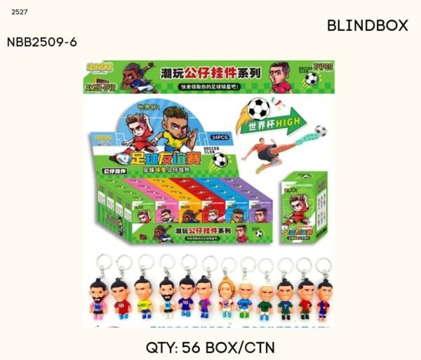 BLINDBOX GANTUNGAN KUNCI BOLA PERBOX