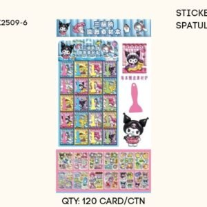STICKER SPATULA SANRIO NSTK2509-6 PERCARD
