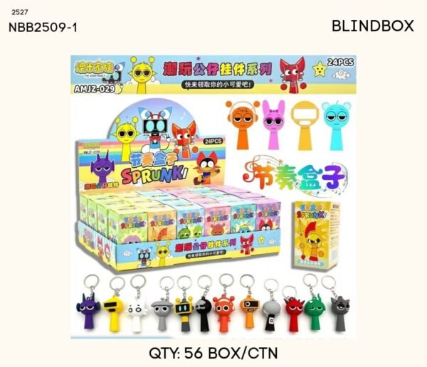 BLINDBOX GANTUNGAN KUNCI SPURNKI PERBOX