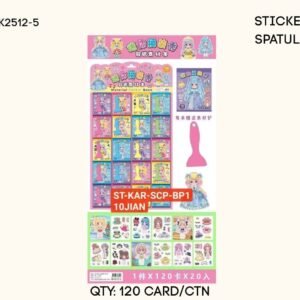 STICKER SPATULA PRINCESS