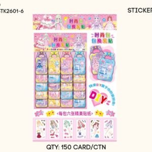 STICKER TAS CARD DIY 2601NSTK2601-6