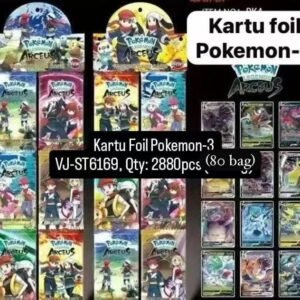 TRANDING FOIL POKEMON (3)