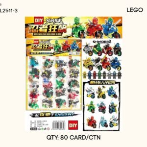 MAINAN BONGKAR PASANG MOTOR NINJA SHINOBI