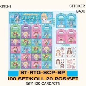 STICKER TAS SPATULA BIRU HT-TAX101