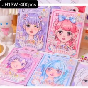 STICKER WAJAH COLOURING HOLOGRAM JH13-W